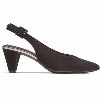 Rockport Total Motion Saleya Slingback Heels Damen Schwarz GZW-280549